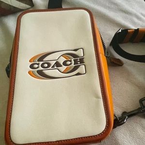 Coach sling back backpack